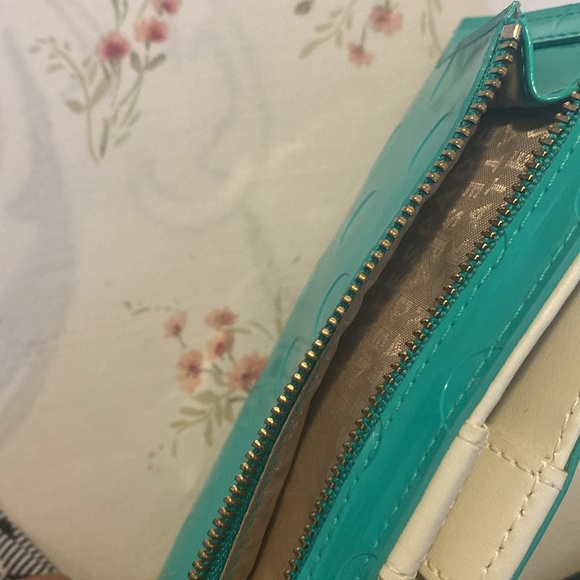 Authentic Kate Spade Turquoise Wallet - Picture 3 of 4